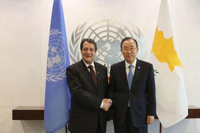Δέσμευση του ΓΓ του ΟΗΕ να συμβάλει στη λύση του Κυπριακού